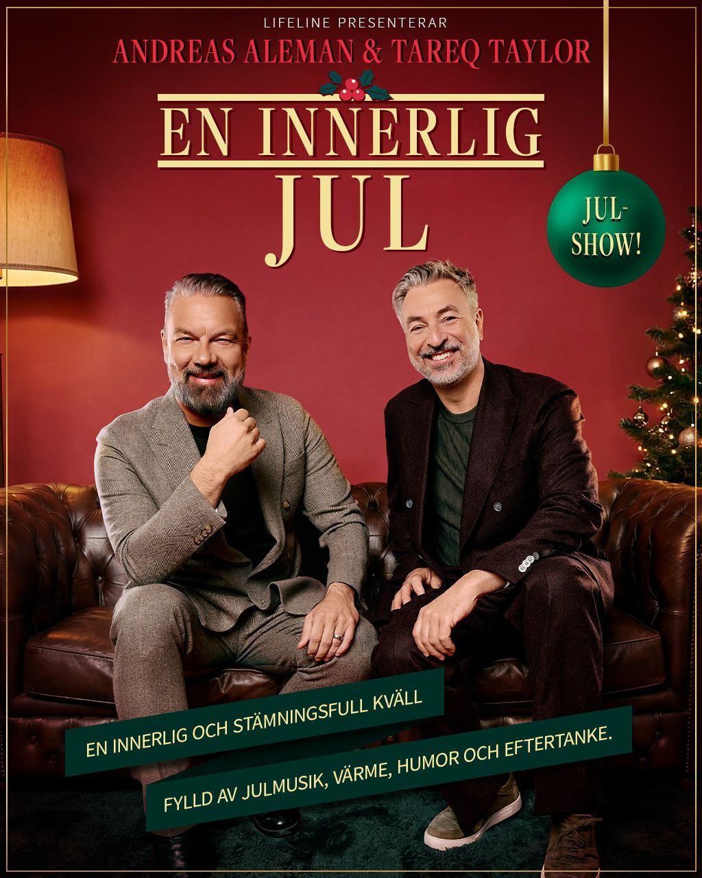 En innerlig jul med Andreas Aleman och Tareq Taylor