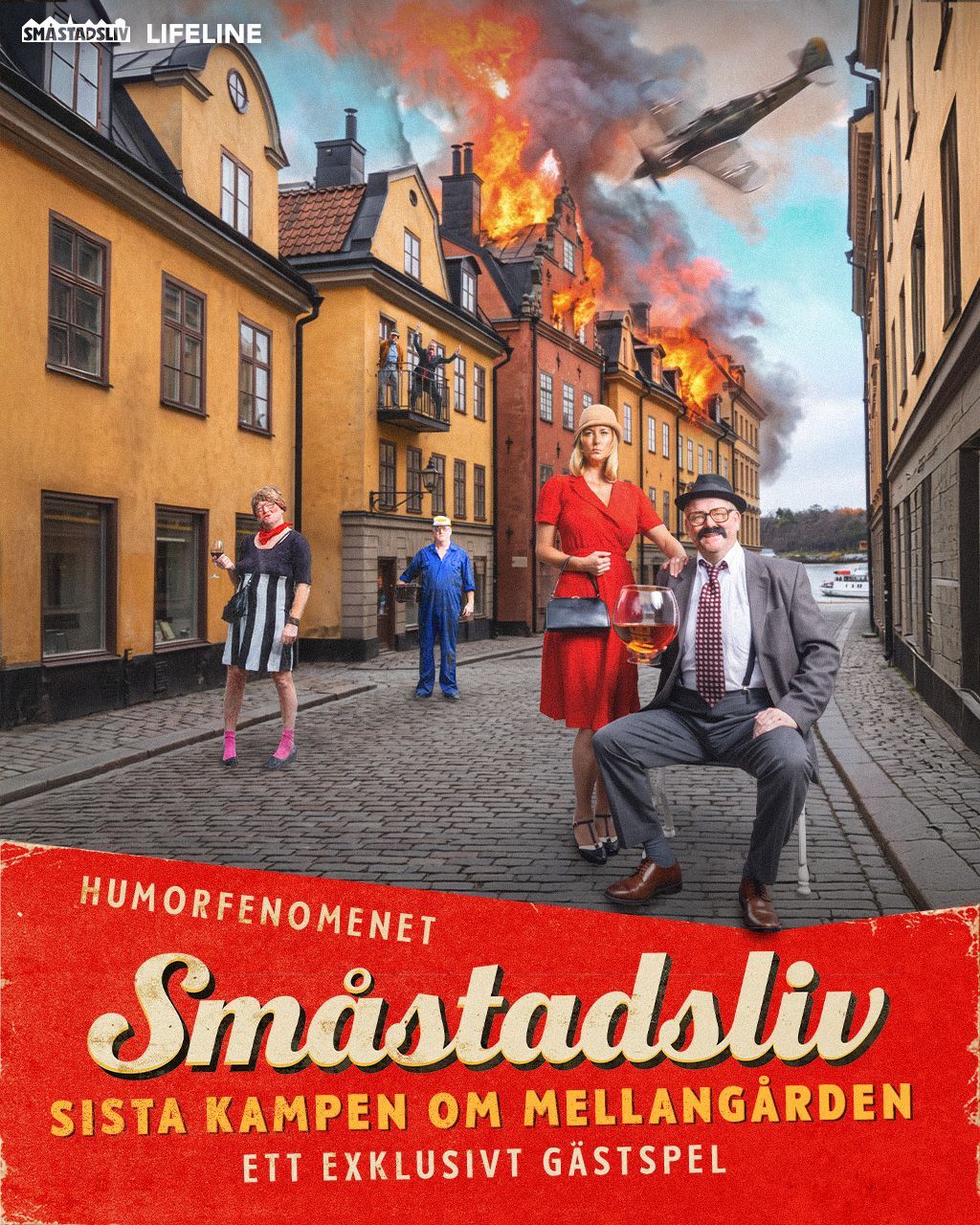 Småstadsliv - Sista kampen om Mellangården 